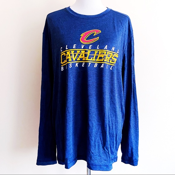NBA Cleveland Cavaliers Cavs Basketball Shirt Blue - Picture 2 of 5